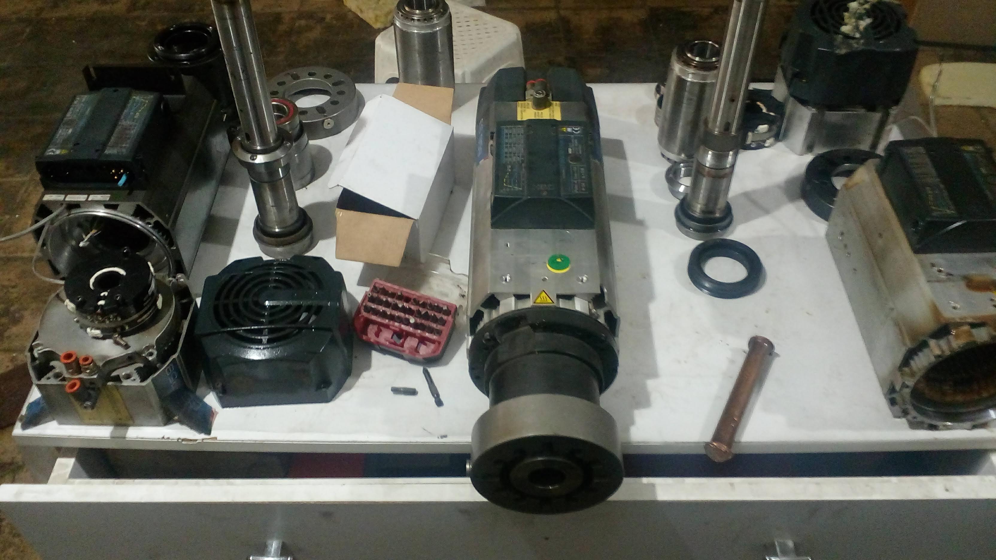 Spindle Tamir Aşamaları